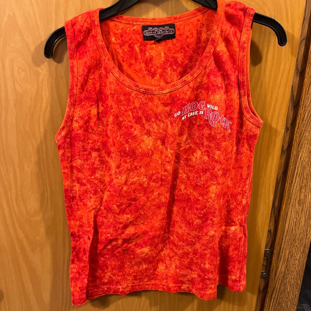 Orange Tank Top